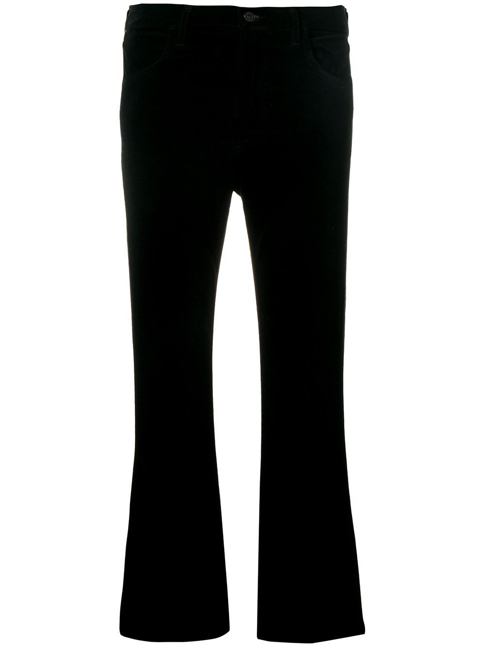 Citizens Of Humanity flared cropped trousers - Black | FarFetch US