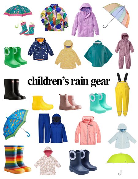 April showers won’t stop the fun with this children’s rain gear

#LTKstyletip #LTKfamily #LTKkids