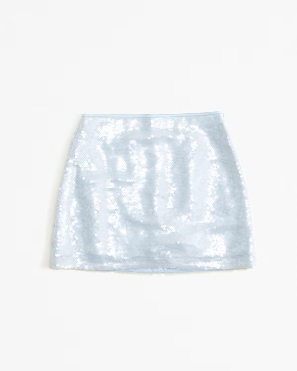 Women's Sequin Mini Skort | Women's Bottoms | Abercrombie.com | Abercrombie & Fitch (US)