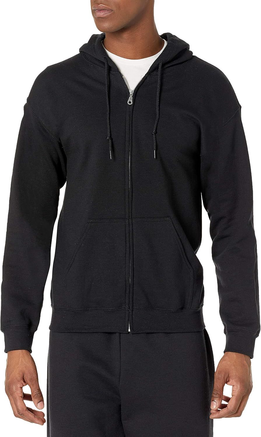 Gildan Men's Fleece Zip Hooded Sweatshirt | Amazon (US)