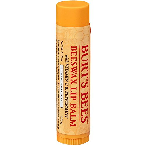 Burt's Bees Beeswax Lip Balm with Vitamin E & Peppermint 0.15 oz (Pack of 6) | Amazon (US)