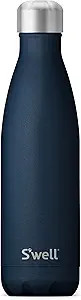 S'well Stainless Steel Water Bottle, 17oz, Azurite, Triple Layered Vacuum Insulated Containers Ke... | Amazon (US)