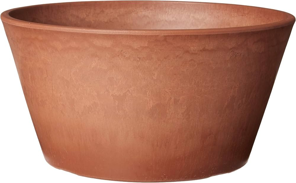 Arcadia Garden Products TD25TC PSW Sleek Bulb Pan, 10 by 5-Inch, Terra Cotta Color | Amazon (US)