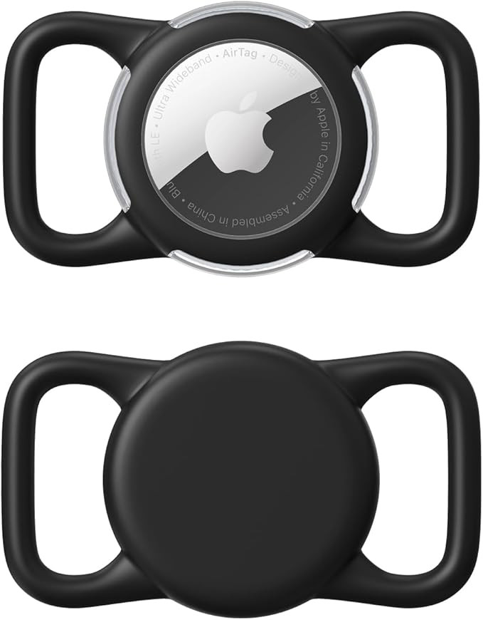 Waterproof Airtag Holder for Dog Collar, Soft Full-Body Protective Airtag Holder for Dog & Cat Co... | Amazon (US)