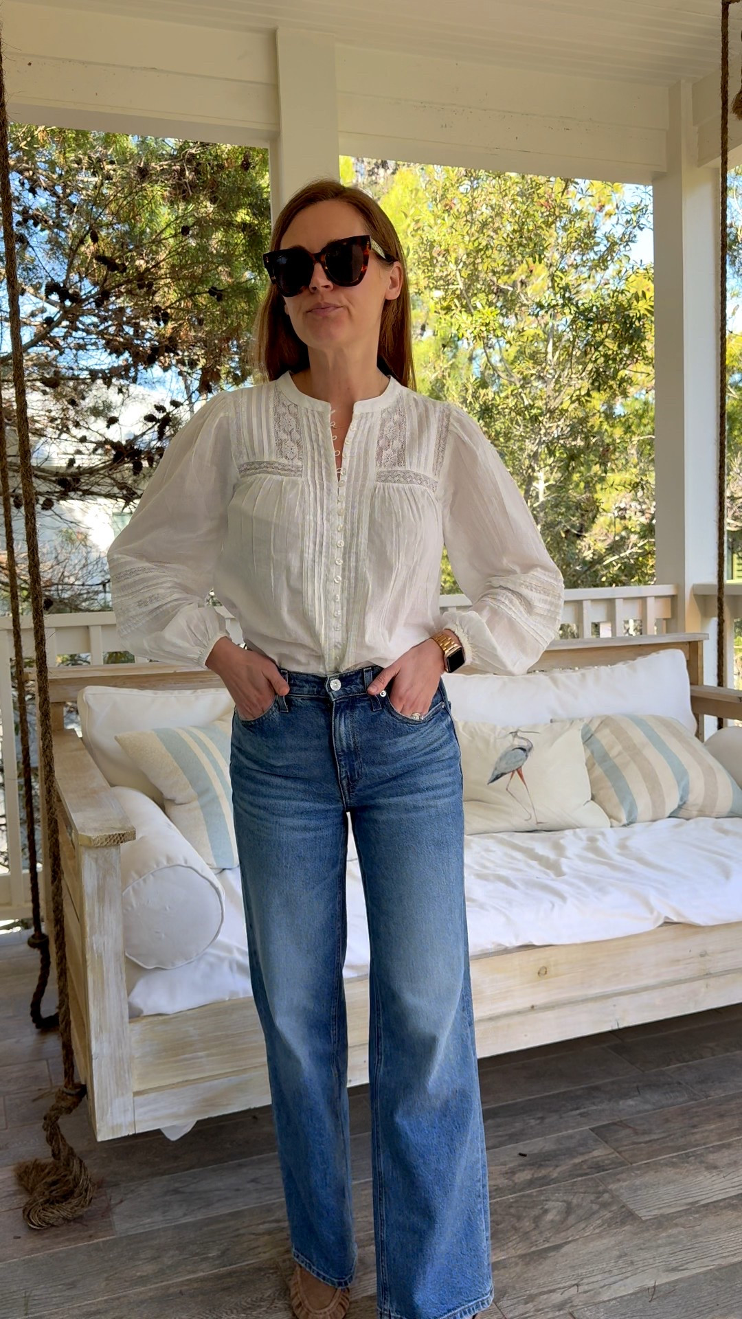 Jeans I went up a size, 26 with SHORT inseam (im 5’4)
Top size xs

#LTKootd #LTKdayinmylife #LTKgrwm