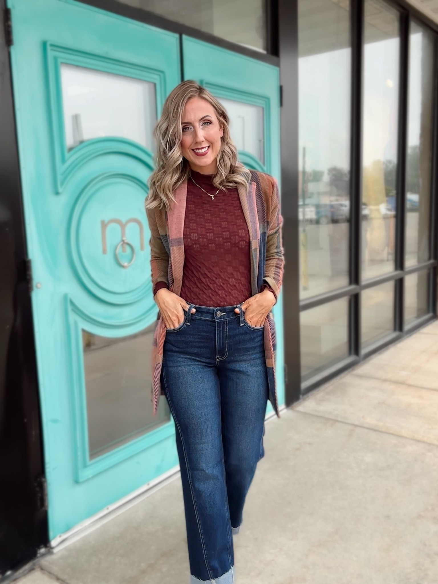 Wearing small in tops and jacket and 4 in jeans

#LTKootd #LTKgrwm #LTKSaleAlert