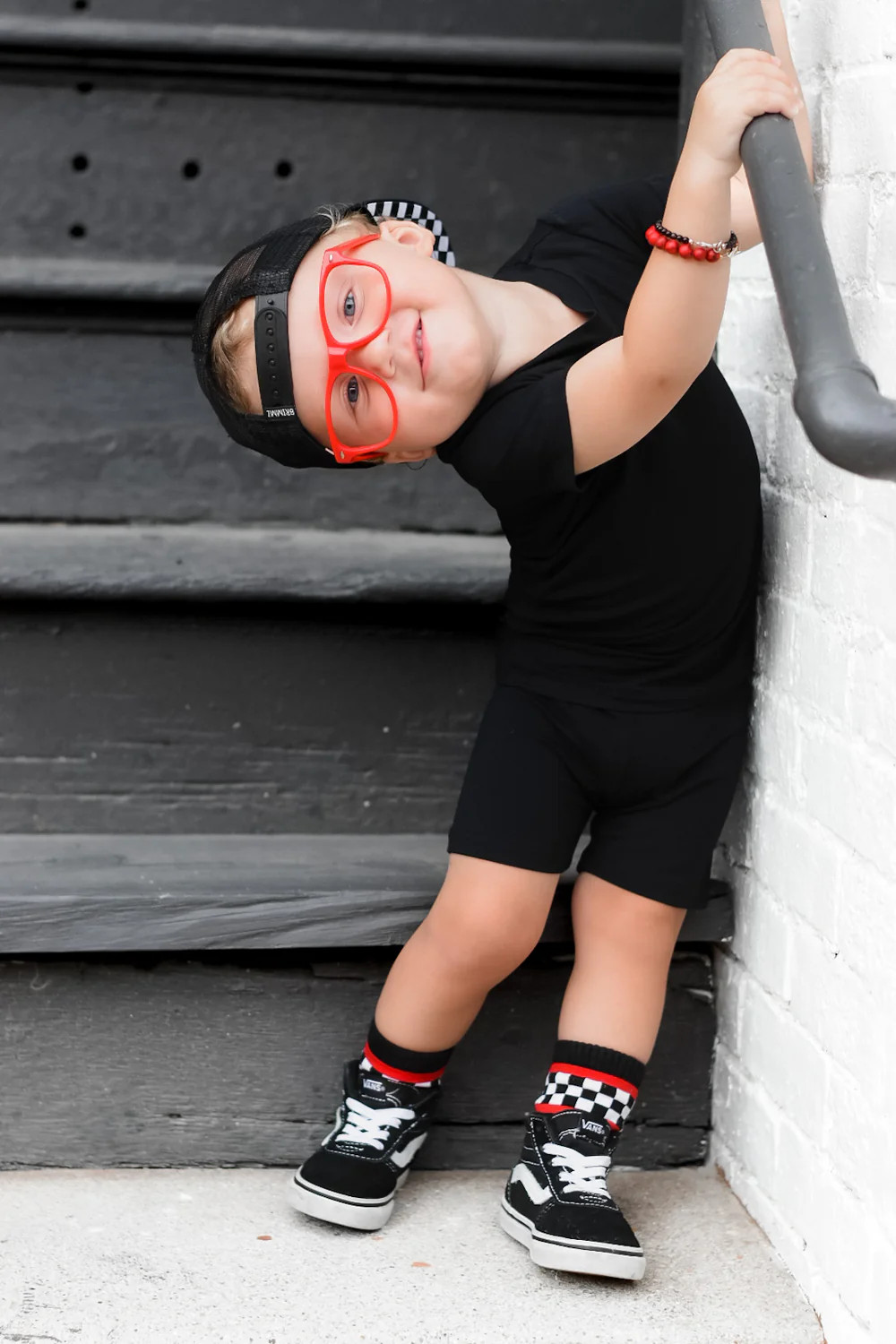 BLACK DREAM SHORT SET | Dream Big Little Co.