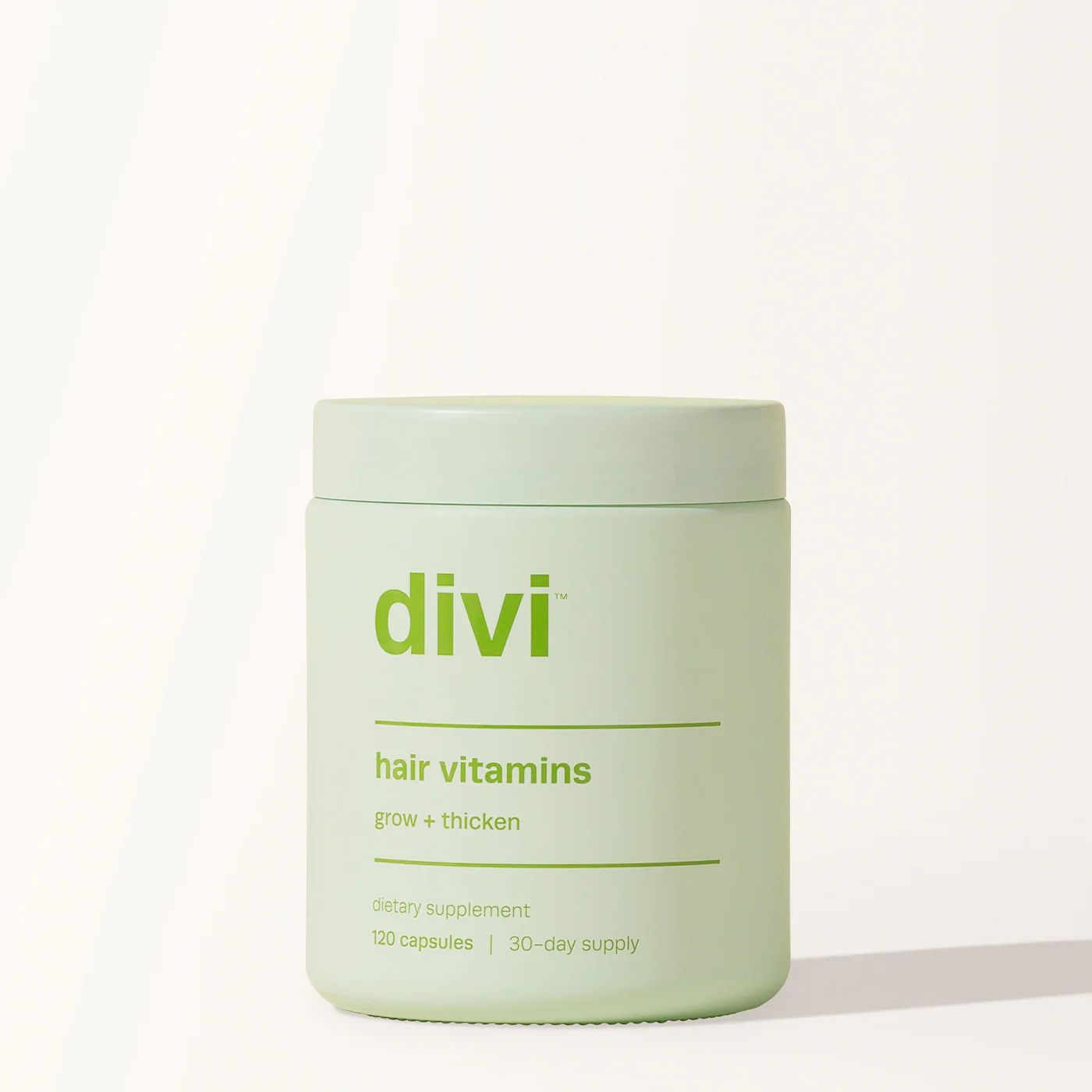 Divi Hair Vitamins | Hair Supplement Formulated For Thicker, Fuller Hair | Divi Official