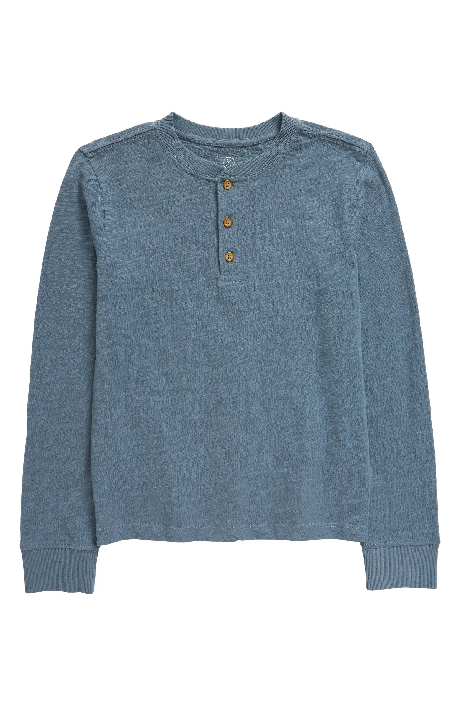 Kids' Slub Cotton Henley | Nordstrom
