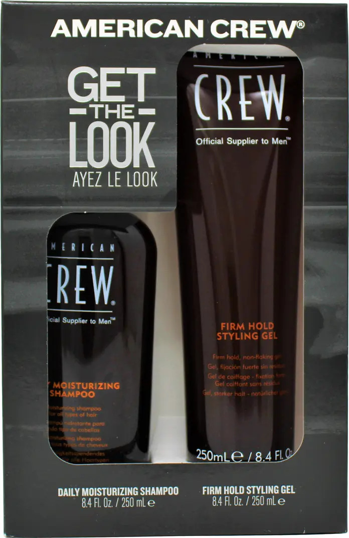 AMERICAN CREW Daily Moisturizing Shampoo & Firm Hold Styling Gel Set | Nordstromrack | Nordstrom Rack