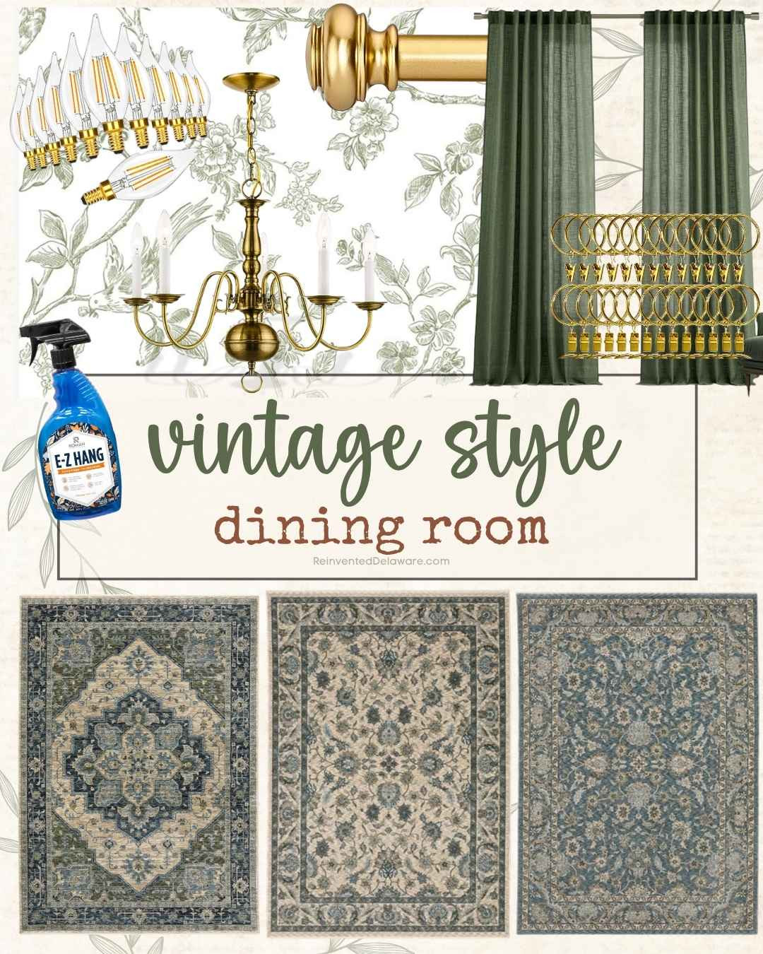Create a vintage-inspired dining room with these items. Mix in authentic vintage pieces for a curated look! 

 #LTKHome