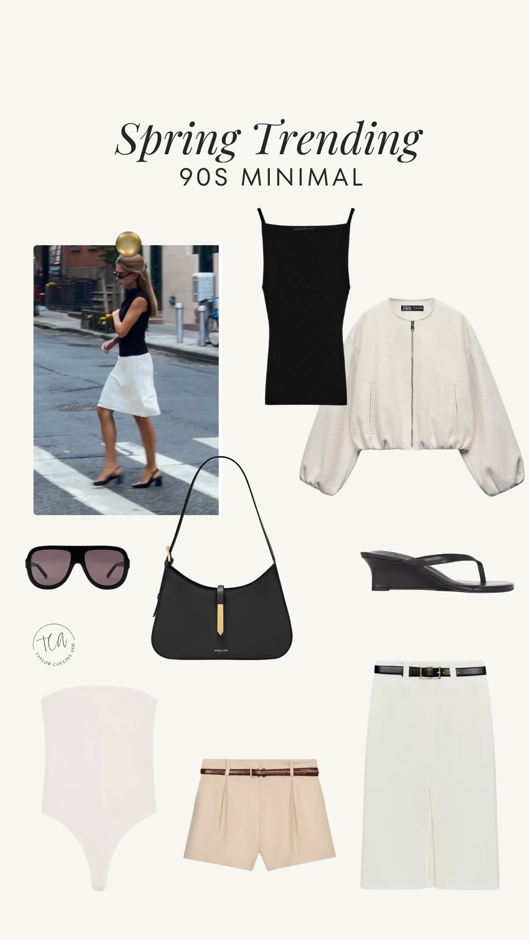 90s minimalism trending for spring! Everything neutral, let the materials do the talking! 

#LTKgrwm #LTKSpringSale #LTKSeasonal