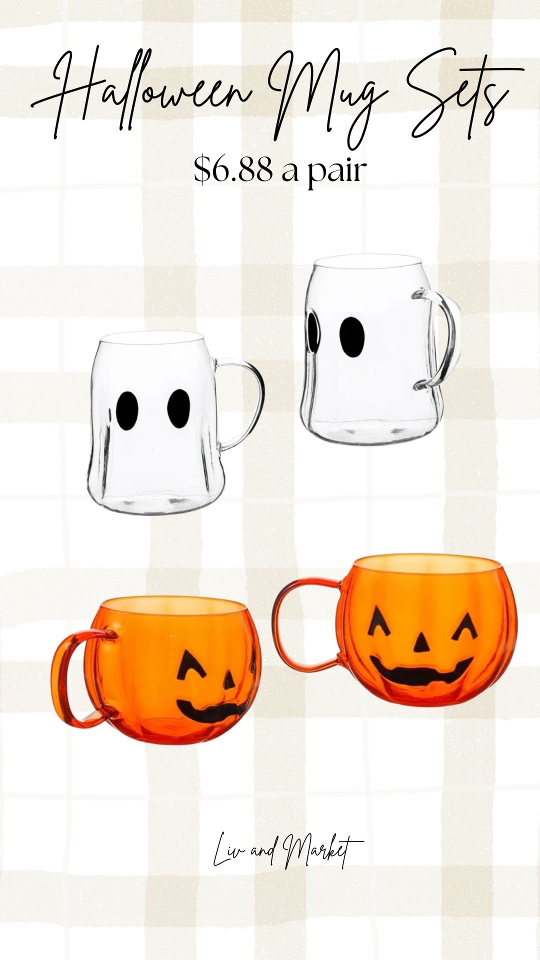 Halloween mug sets $6.88 a pair

#LTKSeasonal #LTKHome #LTKParties