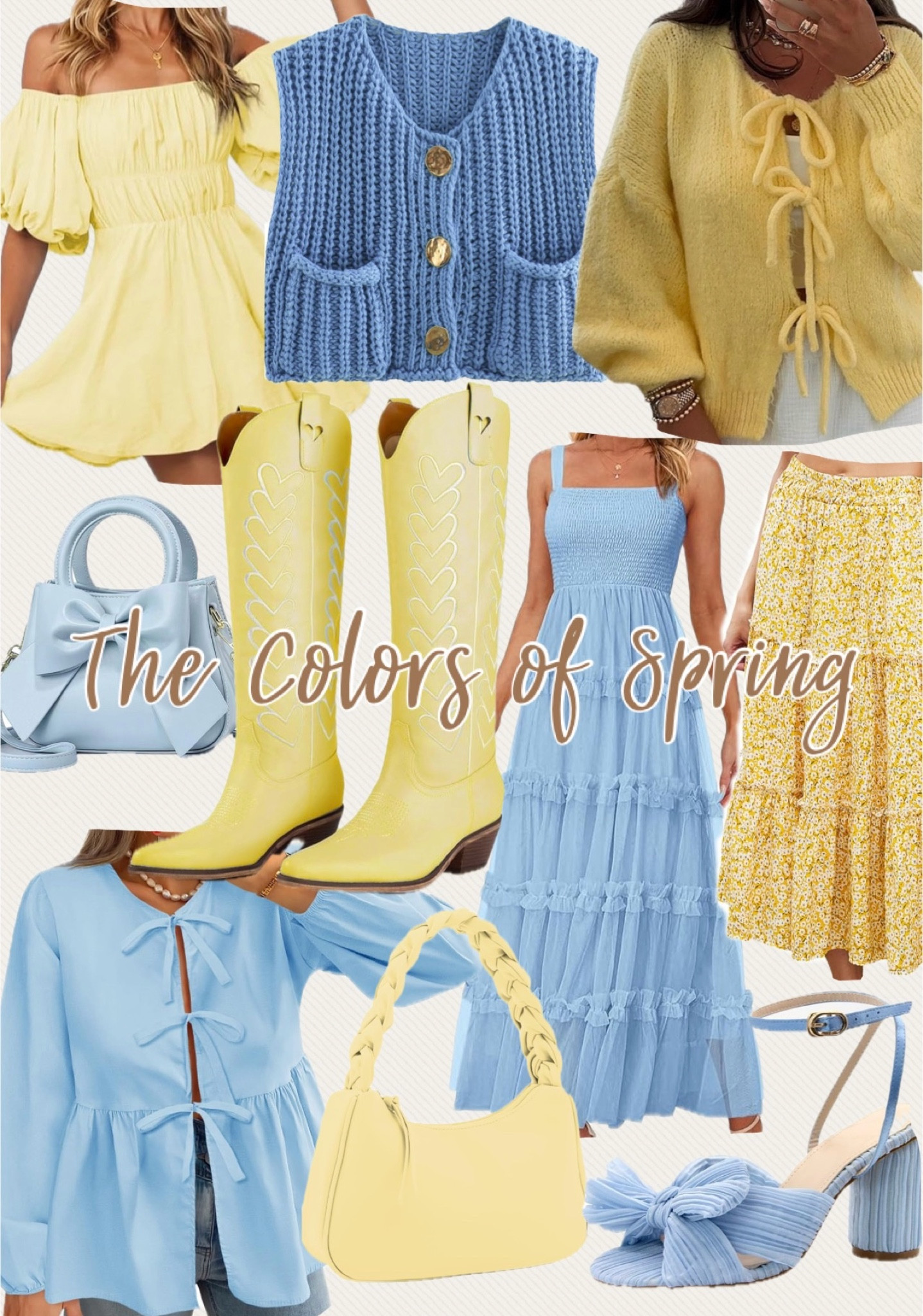 The colors of the spring season!! Light blue and light butter yellow!! I can’t say I’m mad about it!! 💙🤩💛🌼🧢

#LTKSeasonal