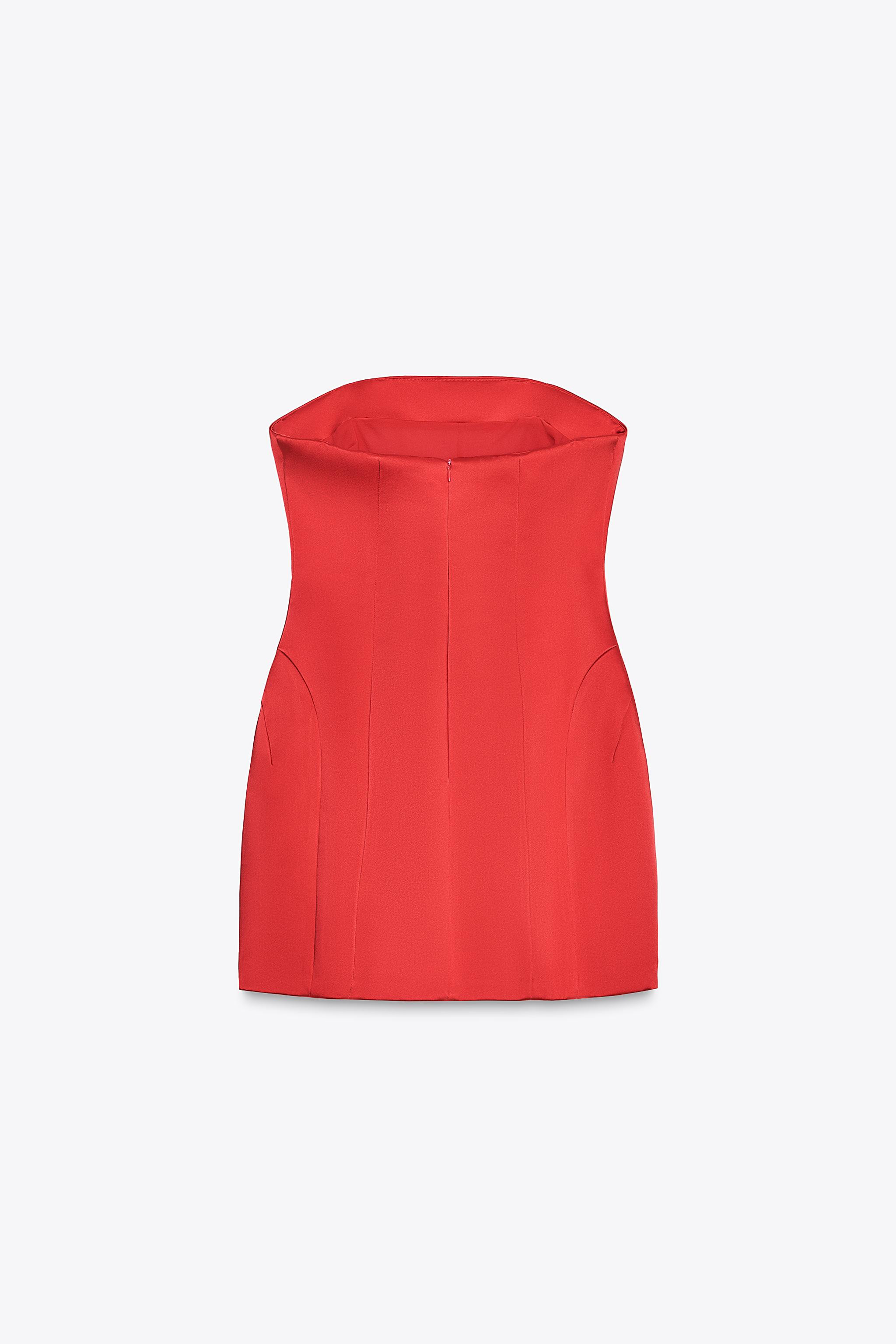 SATIN PLAYSUIT DRESS | Zara US