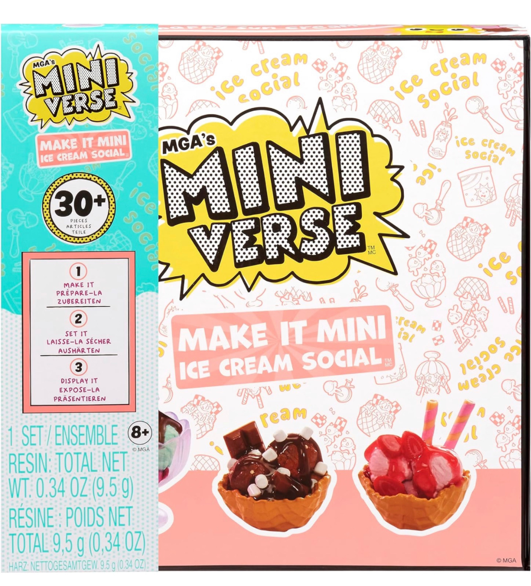 Mga's Miniverse Make It Mini Food Series 2 Dinner Mini Collectibles 3pk :  Target