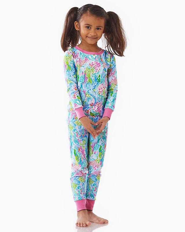 Lilly Pulitzer x Pottery Barn Kids Tight Fit Pajamas | Lilly Pulitzer