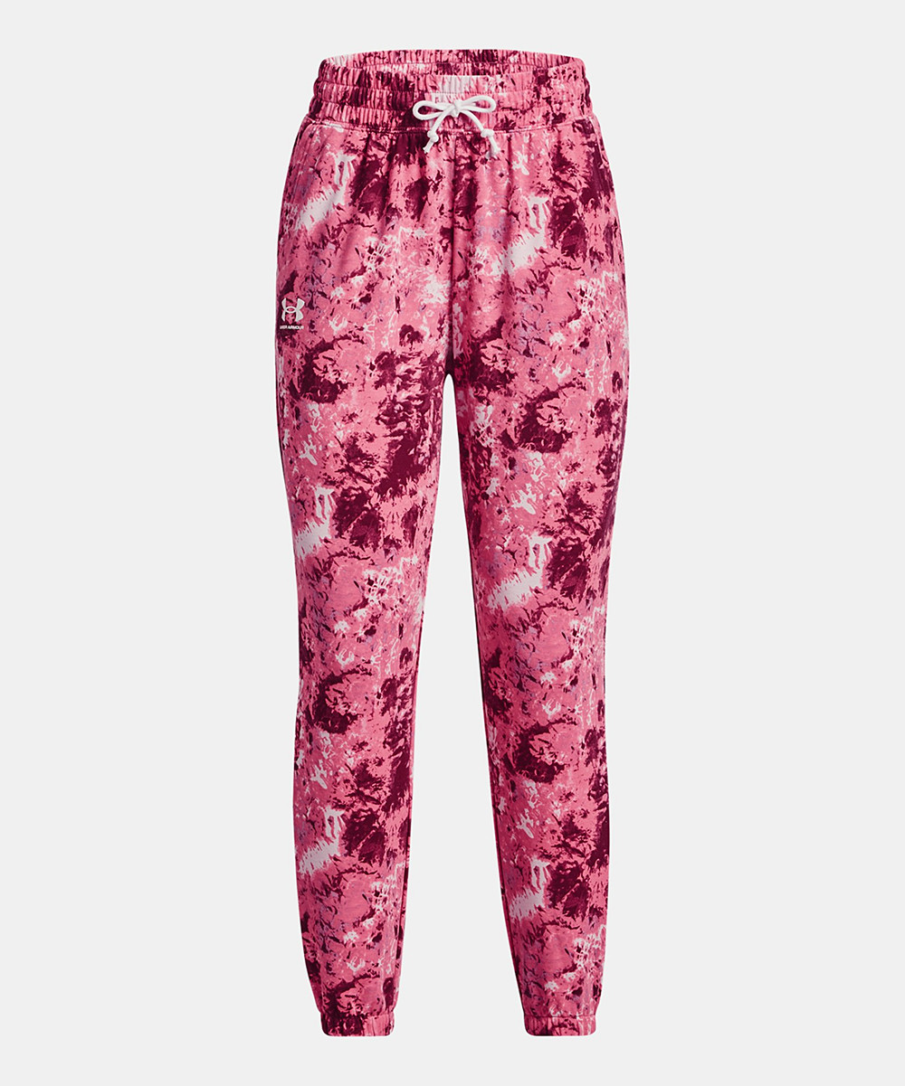 Under Armour Women's Active Pants 669_Pace - Pace Pink & White Tie-Dye Rival Joggers - Women, Junior | Zulily