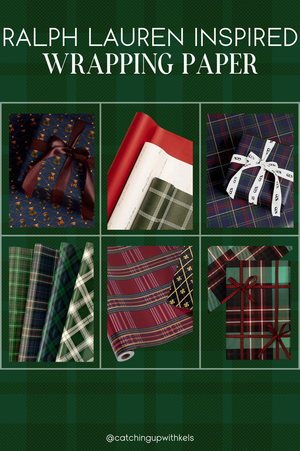 Ralph Lauren vibes on a budget! Loving these classic plaid + luxe ribbon Amazon finds for that timeless Christmas wrapping look — so chic under the tree!  #AmazonFinds #HolidayStyle #GiftWrappingInspo 

 #LTKGiftGuide #LTKHoliday #LTKSeasonal