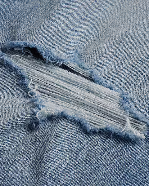 High Waisted Light Wash Ripped Straight Ankle Jeans | Express