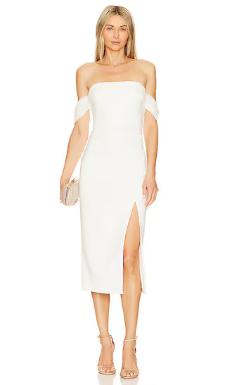 Midi Paz Dress in White | Revolve Clothing (Global)
