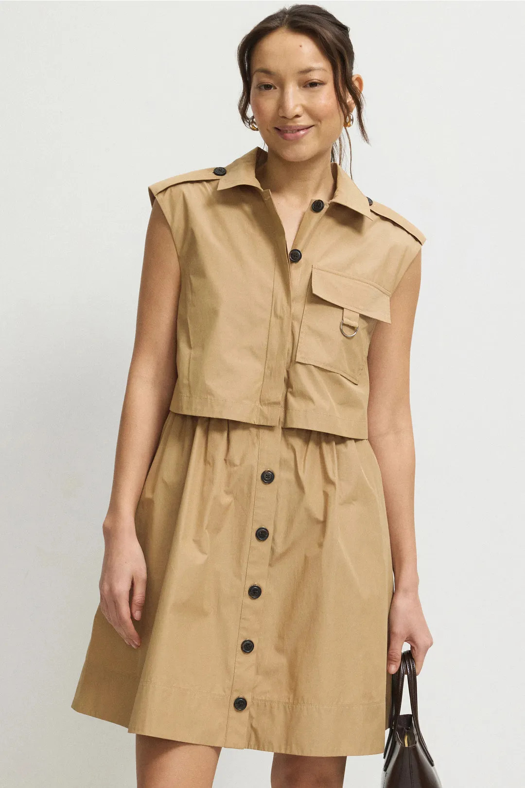 Sequoia Button Down Dress | Rent the Runway