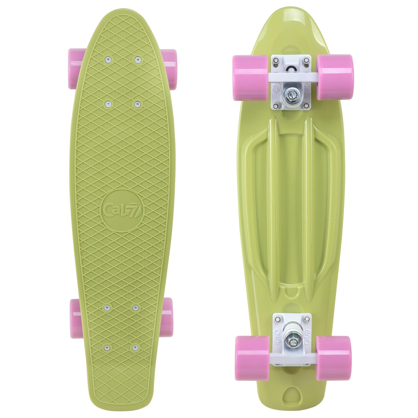 Cal 7 22" Complete Mini Cruiser Plastic Skateboard | Amazon (US)