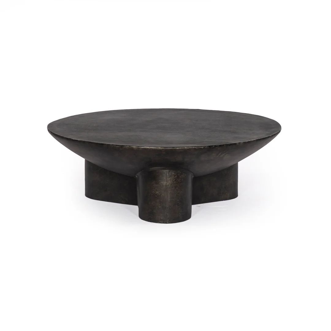 Chandler Coffee Table - Raw Black | Alchemy Fine Home