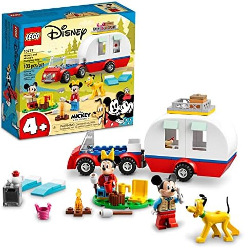 Amazon.com: LEGO Disney Mickey and Friends – Mickey Mouse and Minnie Mouse’s Camping Trip 107... | Amazon (US)