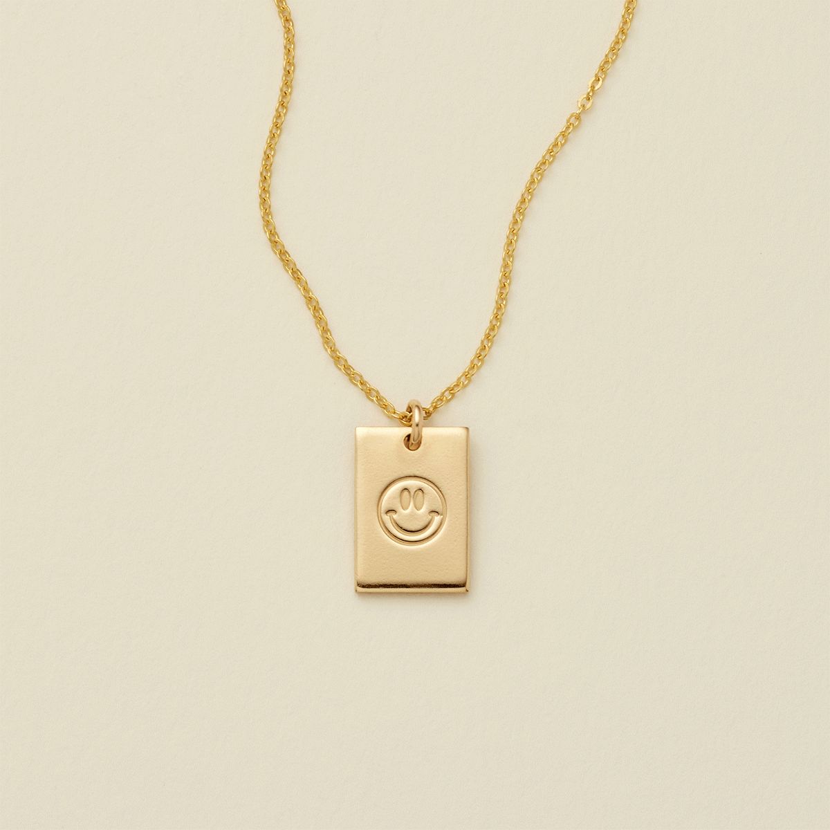 Good Vibes Stamp Necklace | Made by Mary (US)