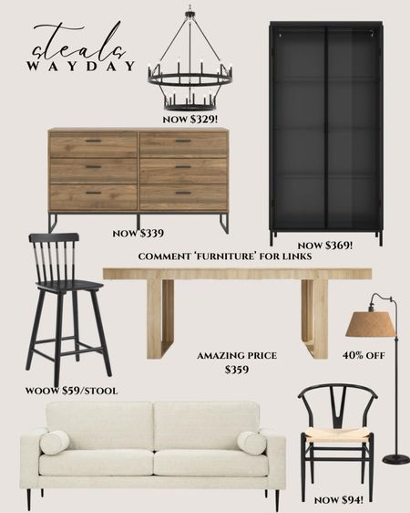 Wayfair’s Way Day is here 5/4 - 5/6 and they’re offering up to 80% off plus free shipping on EVERYTHING!! 
@Wayfair #Wayfairpartner #sale  #Wayfair