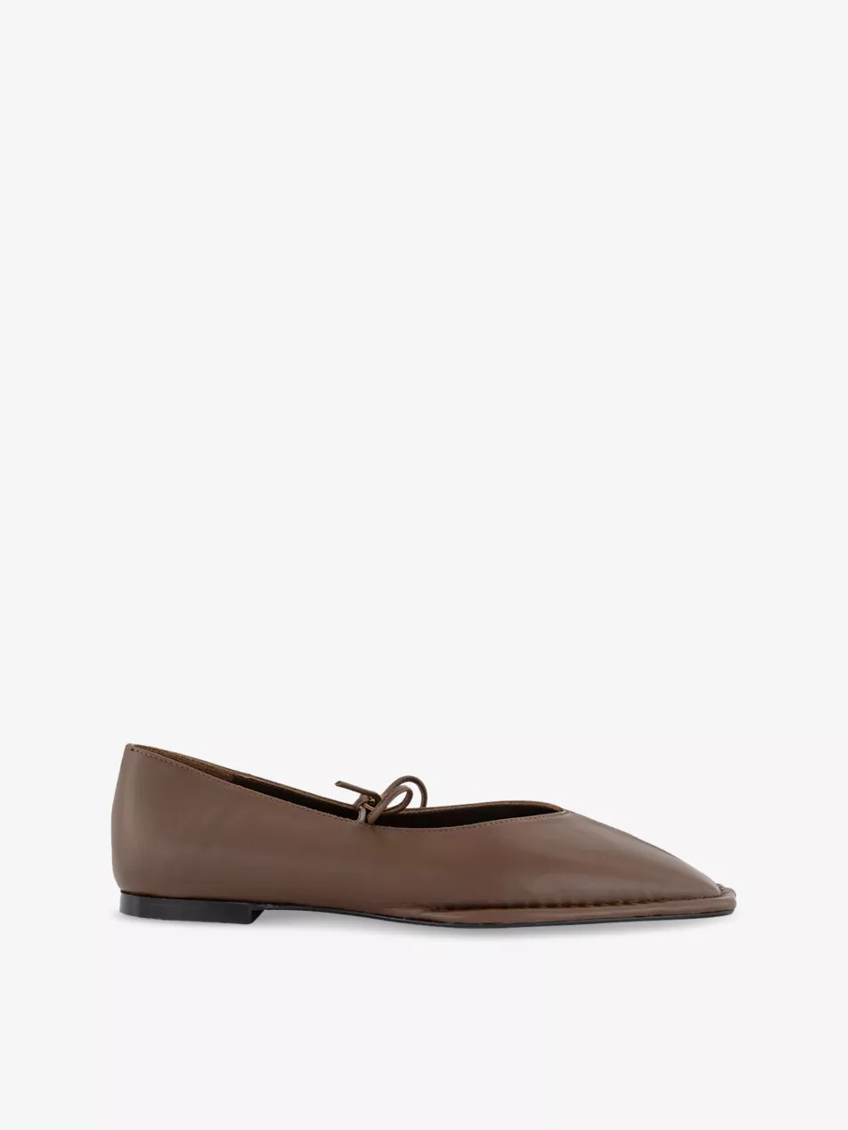 Sway Leather Ballet Flats | Selfridges