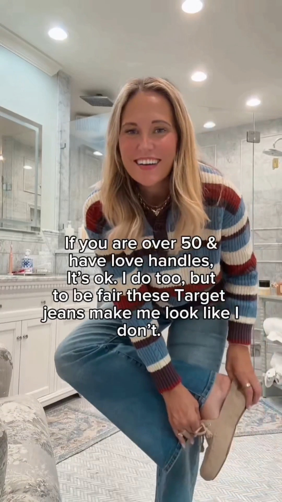 You know the jeans are GOOD when your sister notices and compliments how good you look in them! 👖✨ We love a pair that fits in all the right places and instantly makes you feel confident. Definitely a denim win!

#LTKGRWM #LTKDayInMyLife #LTKOver40
