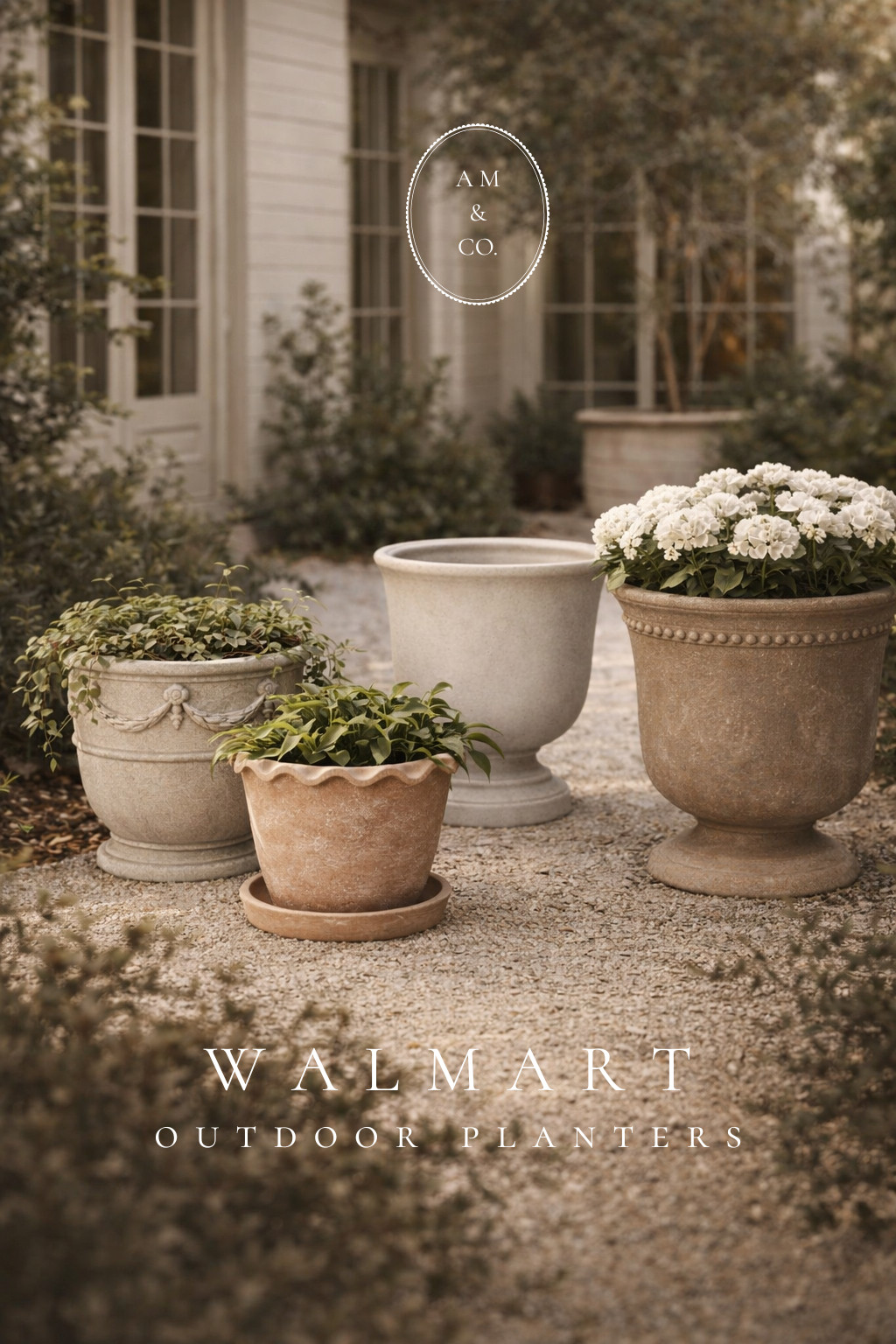 Outdoor planters that are calling your name for Spring. 

#outdoorplanters #walmart #springdecor #patiodecor 

 #LTKdayinmylife #LTKSeasonal #LTKHome