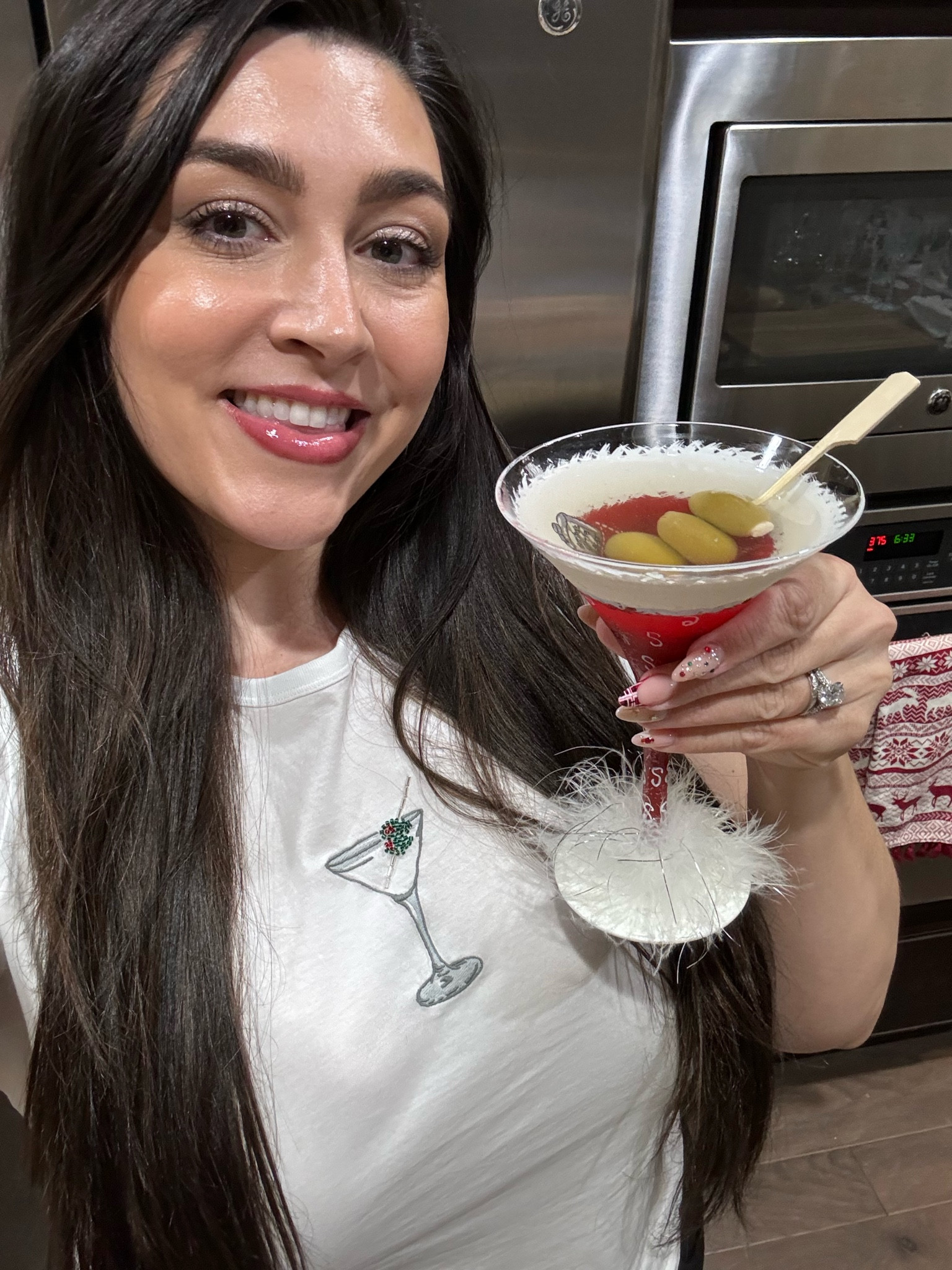 My merry martini tee is now under $20! I’m wearing a size L for reference for a perfect fit. 

#LTKMidsize #LTKSeasonal #LTKSaleAlert