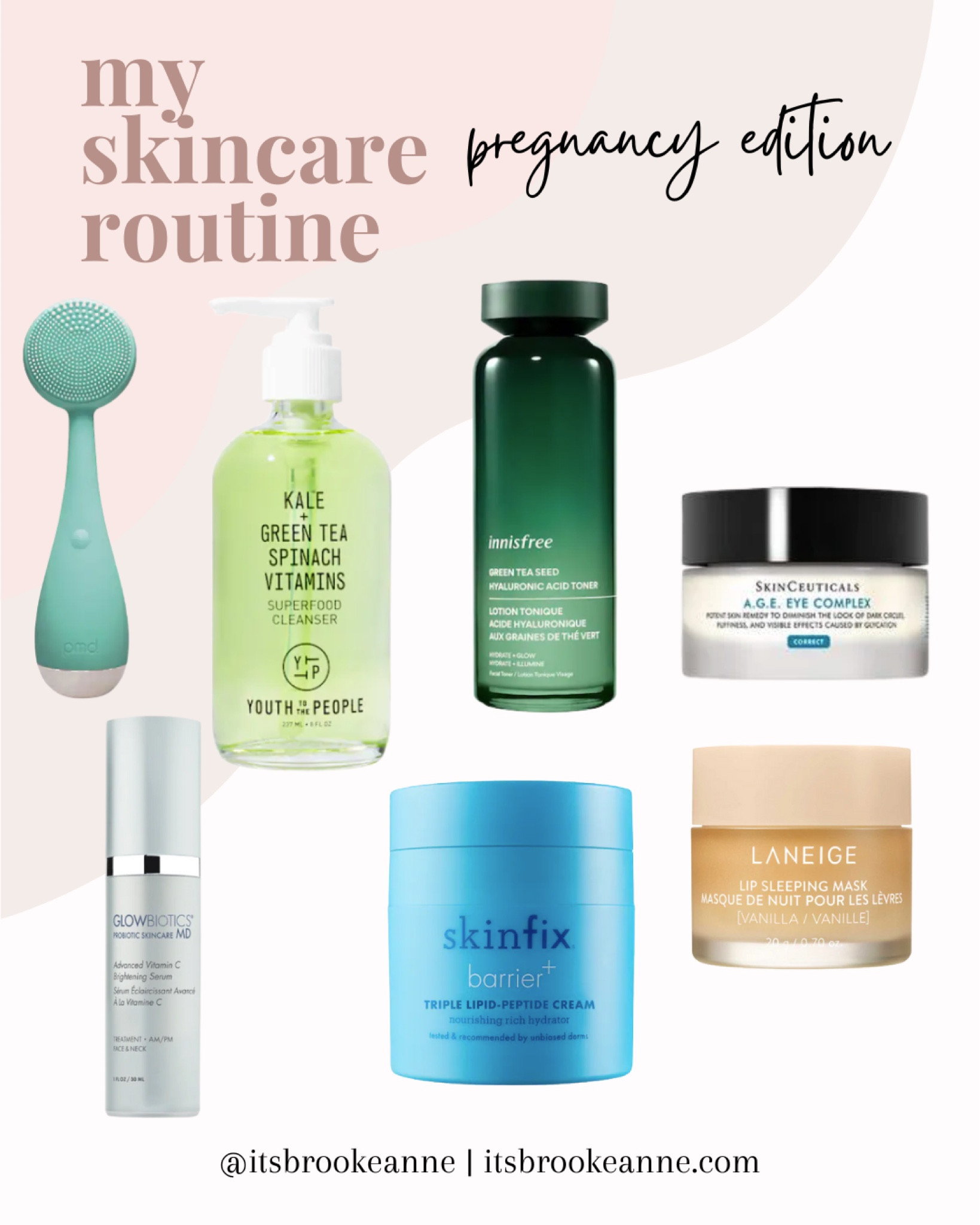 Pregnancy skincare / clean skincare / moisturizer / face wash / pregnancy safe / facial cleansing brush / eye cream / face toner / lip mask 

#LTKbump #LTKunder50 #LTKbeauty