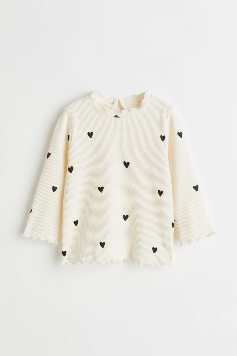 Waffled Jersey Top | H&M (US + CA)