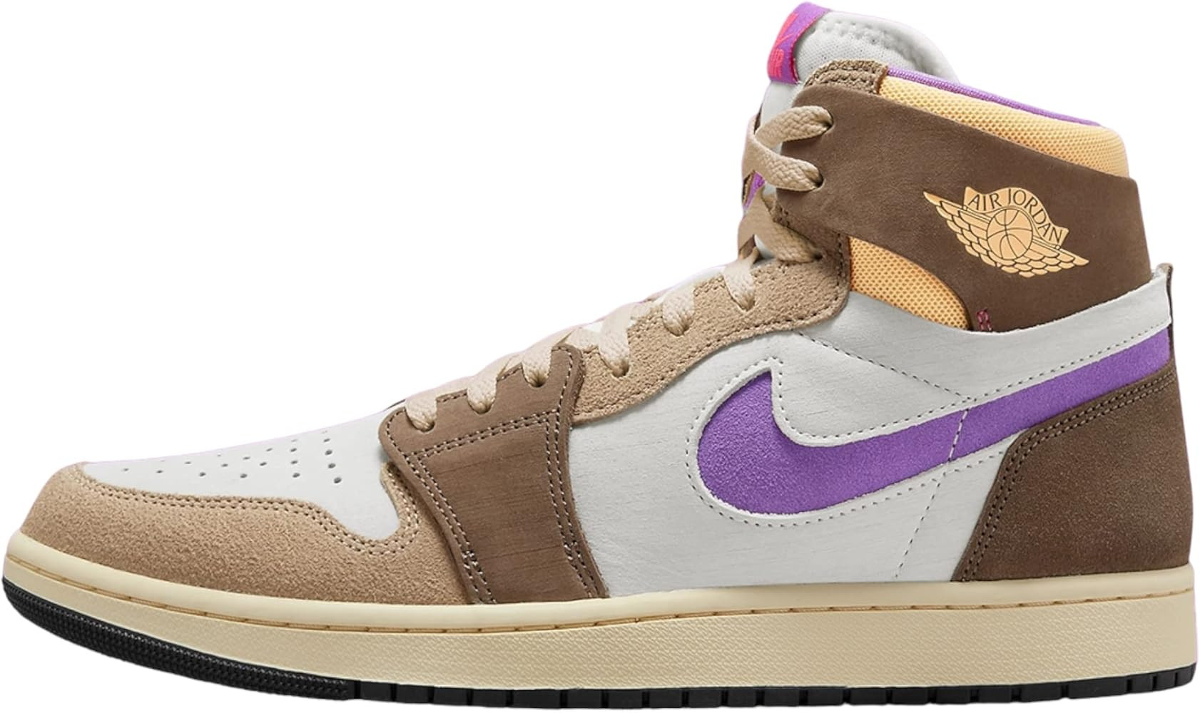 Nike Jordan 1 High Zoom Air CMFT White Daybreak Tropical Twist | Amazon (US)