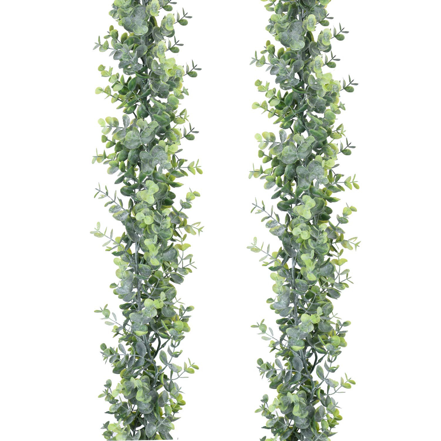 DearHouse Faux Eucalyptus Garland Plant, 2 Pack Artificial Vines Hanging Eucalyptus Leaves Greene... | Amazon (US)