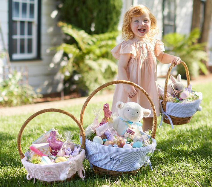 Natural Sabrina Easter Baskets | Pottery Barn Kids