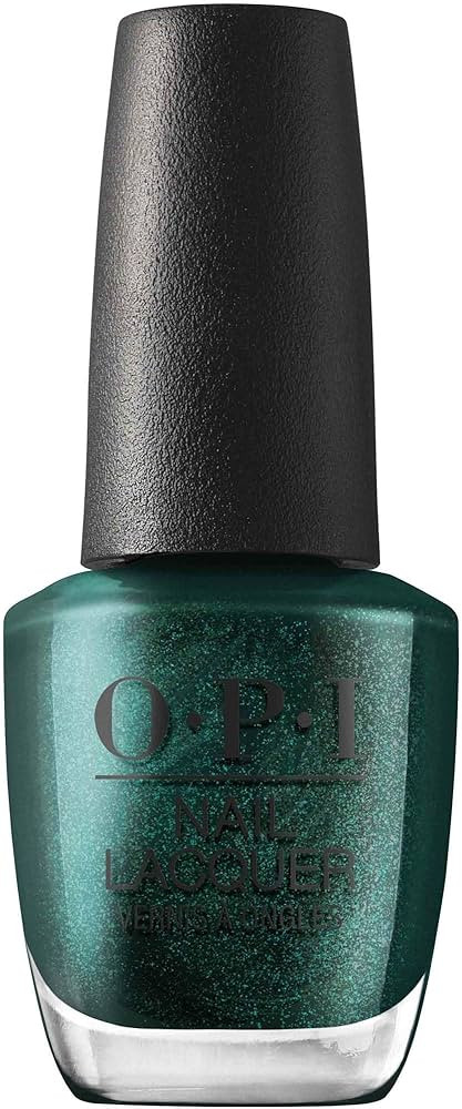 OPI Nail Lacquer, Opaque Shimmer Finish Green Nail Polish, Up to 7 Days of Wear, Chip Resistant &... | Amazon (US)