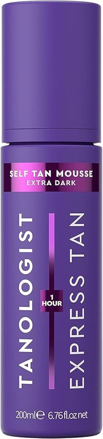 Tanologist Mousse, Extra Dark (200ml) Hydrating Self Tanning Mousse, Natural Ingredients & Vegan,... | Amazon (UK)