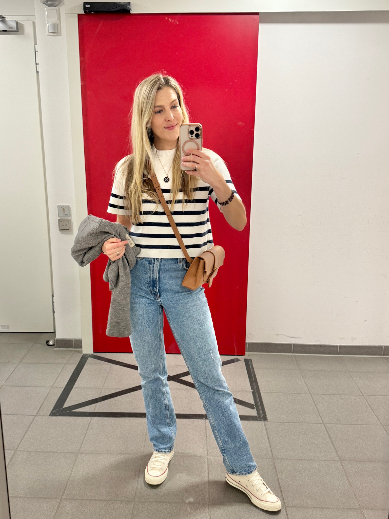 Top - older but linking similar version

Jeans - wearing my usual size 25.

Sneakers - usually an 8 in sneakers, sized down to a 7

#LTKFindsUnder100 #LTKSeasonal