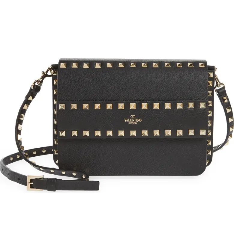 VALENTINO GARAVANI Valentino Rockstud Leather Crossbody Bag | Nordstrom | Nordstrom