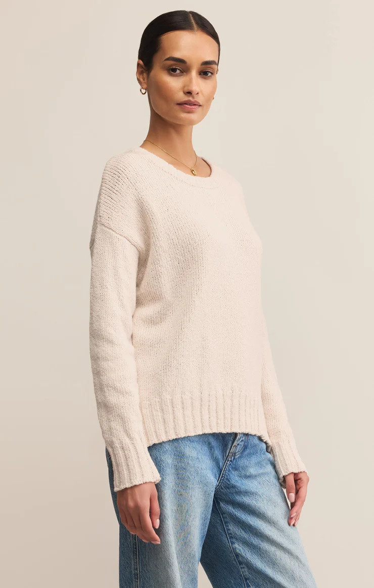 Beck Textured Cotton Sweater | Z Supply