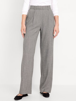 Extra High-Waisted Taylor Wide-Leg Trouser Pants | Old Navy (US)