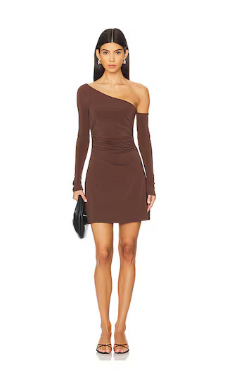 WeWoreWhat Mini Dress in Chocolate. | Revolve Clothing (Global)