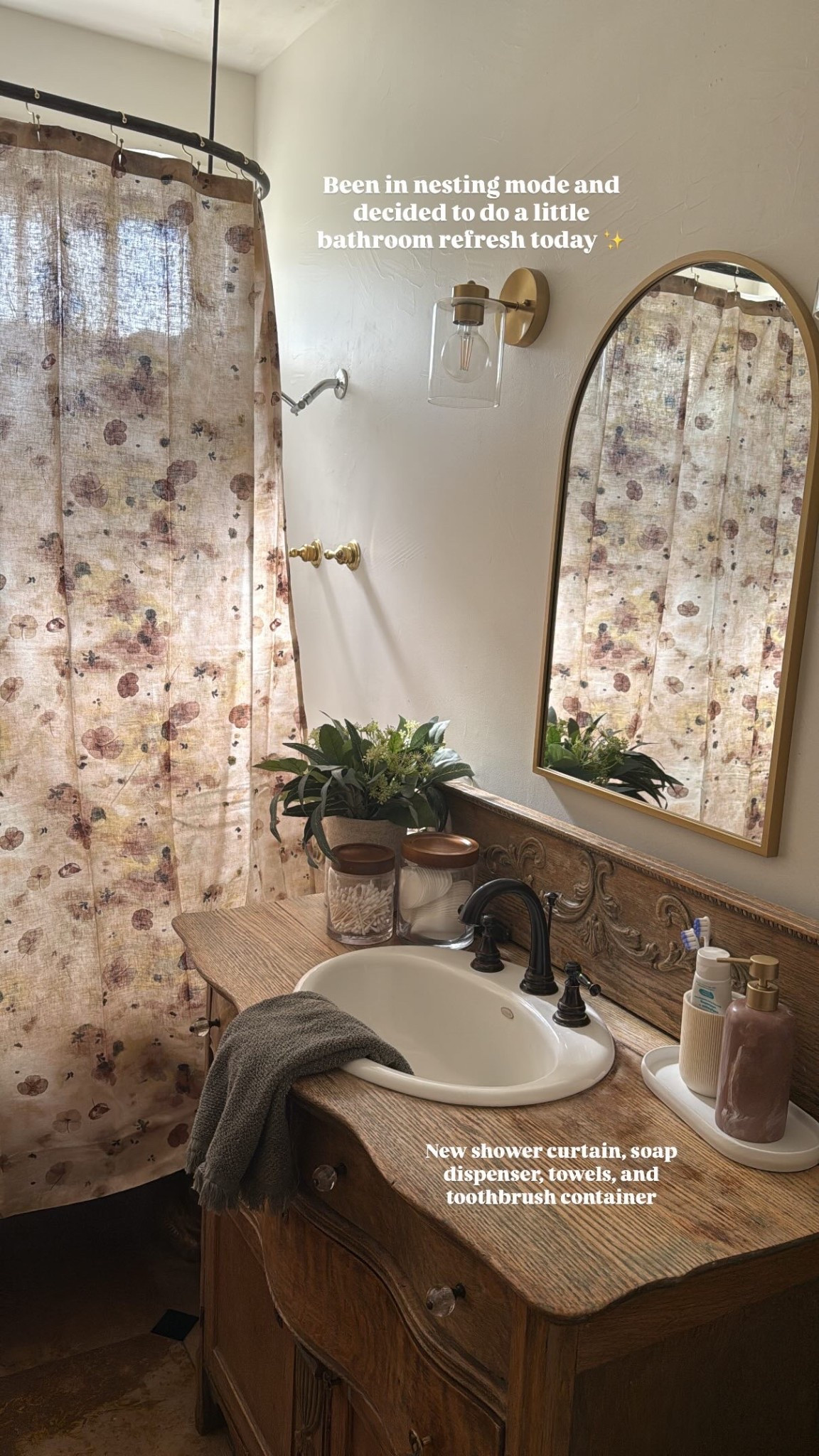 Bathroom refresh with some of our favs from target!!✨

#LTKFamily #LTKSaleAlert #LTKHome