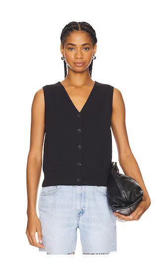 Lovers and Friends Maple Vest in Black. | Revolve Clothing (Global)