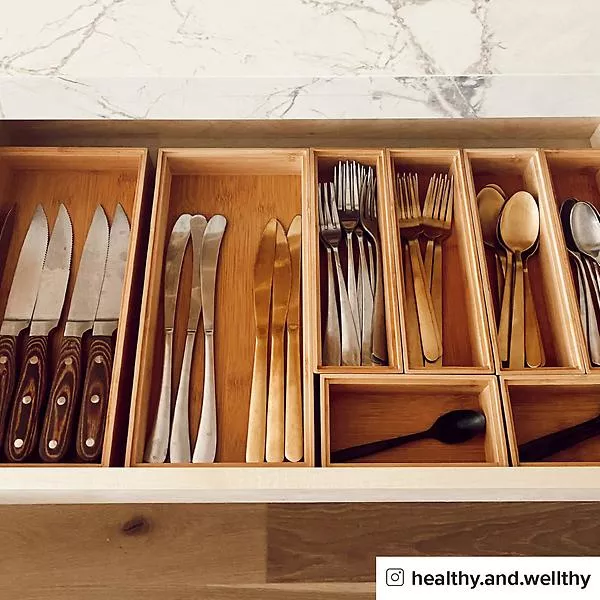 Bamboo Deep Drawer Dividers curated on LTK